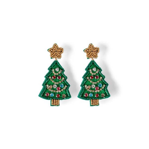 Soul Stacks Holiday Spirit Beaded Earrings