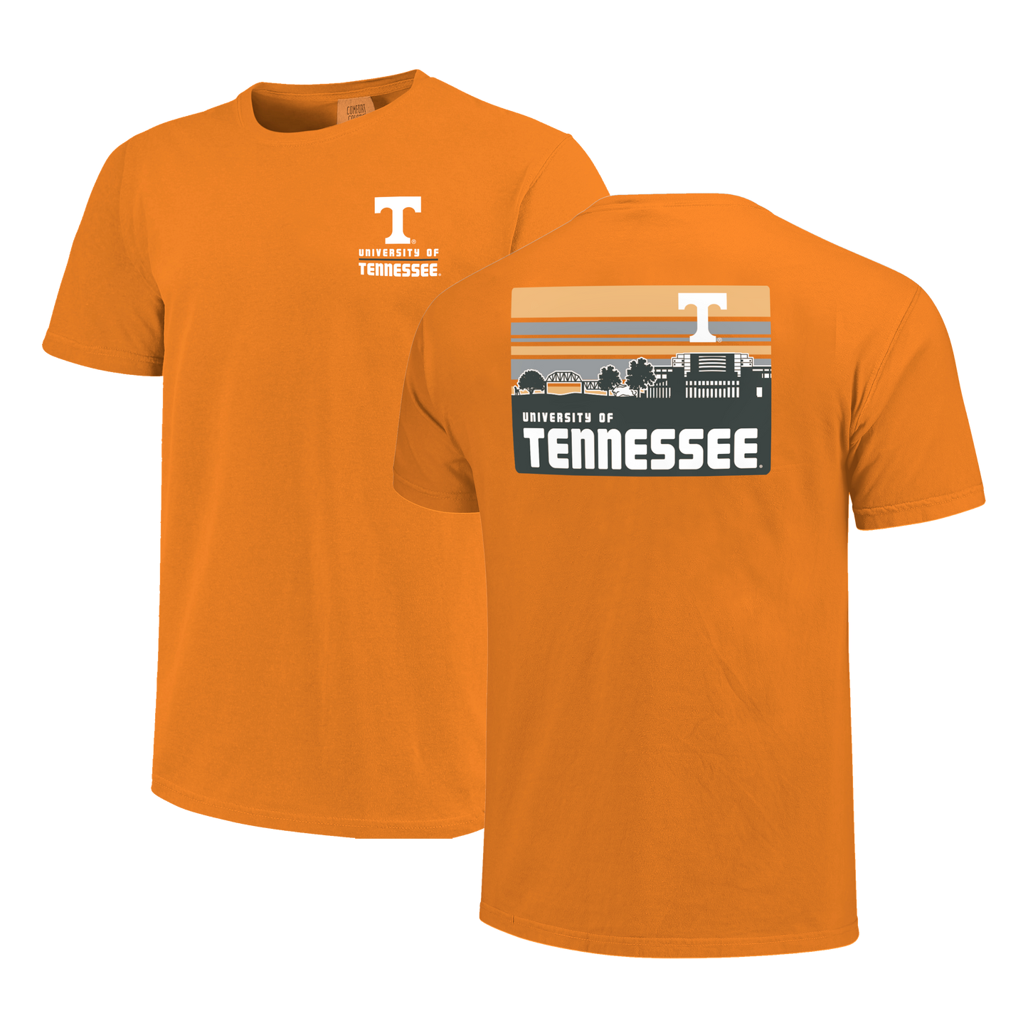 Tennessee Volunteers Campus Skyline - Licensed Apparel