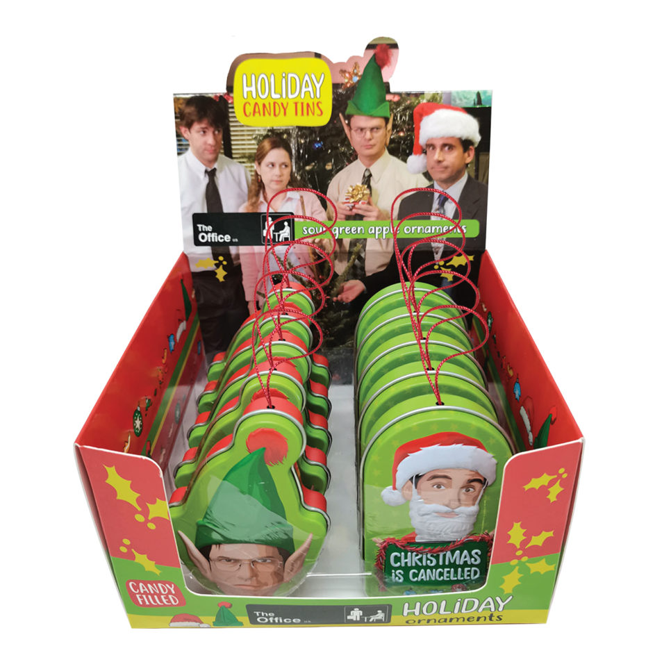 The Office Holiday Candy Ornaments
