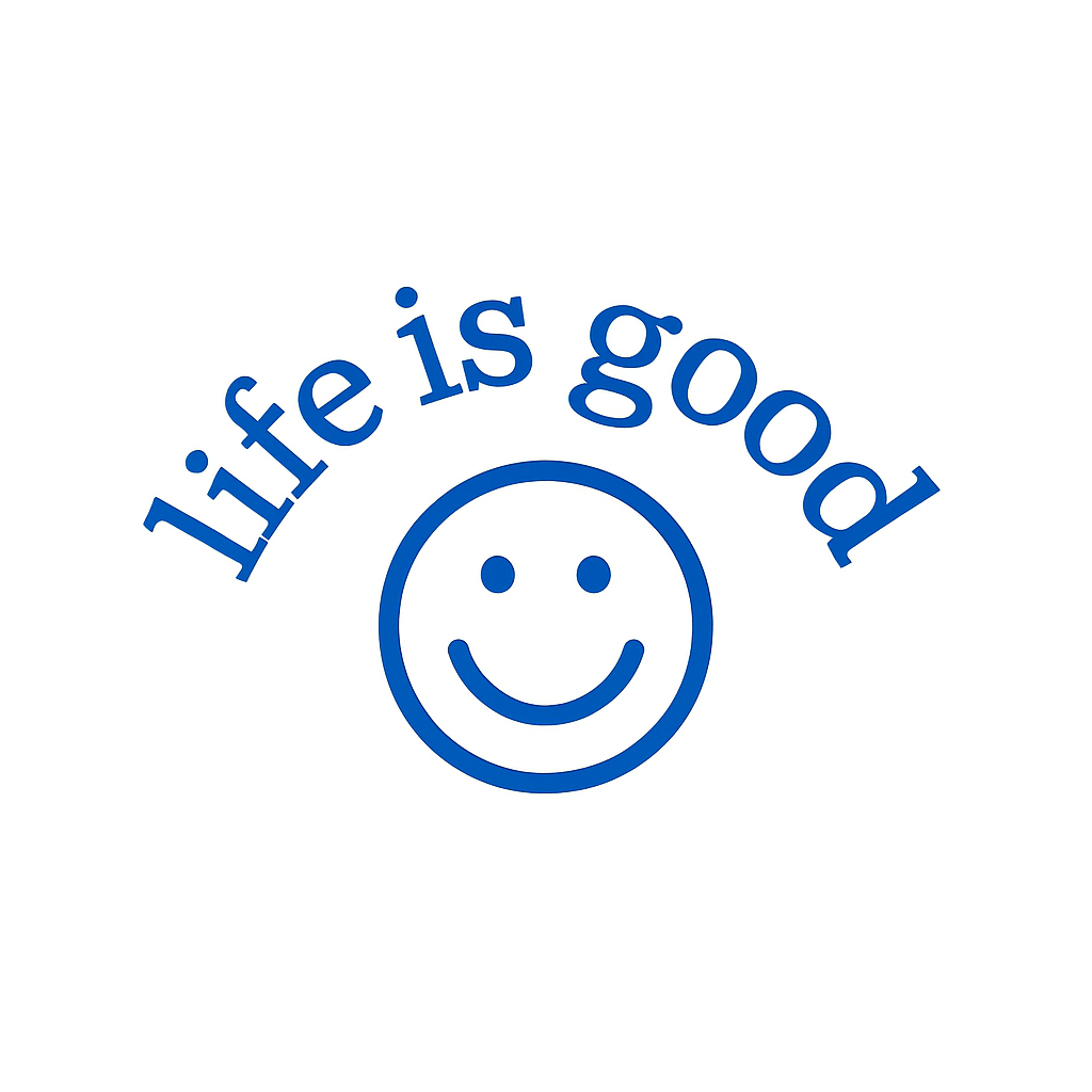 You Are Exactly Where You Need To Be/Life Is Good Reversible Graphic Mock-Neck Crop Sweatshirt