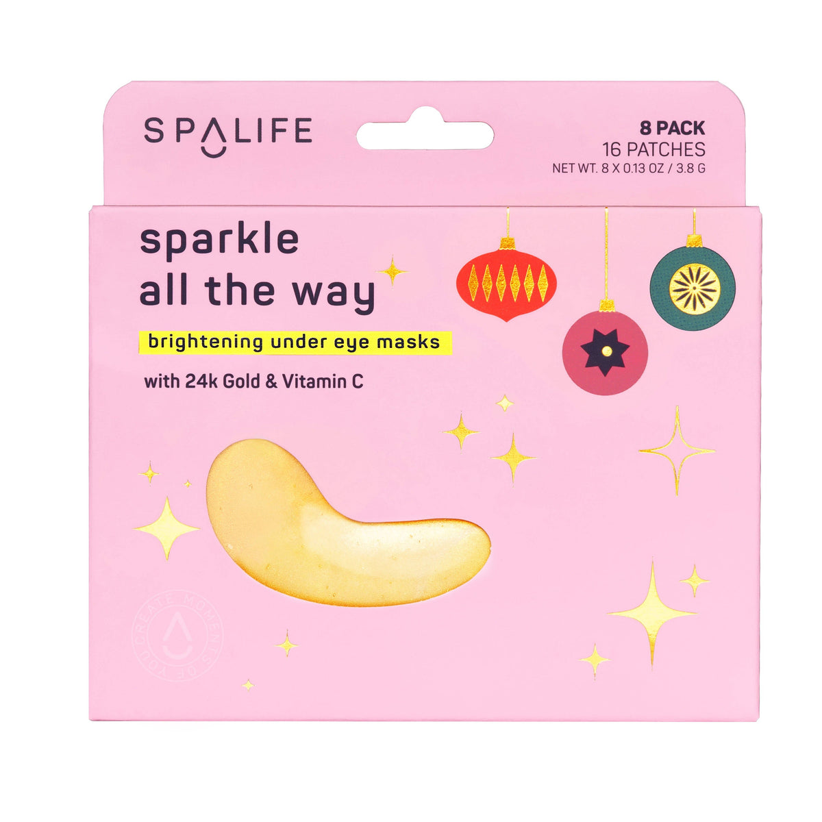 Christmas Holiday Sparkle all the Way Undereye Patches | 8 Pk