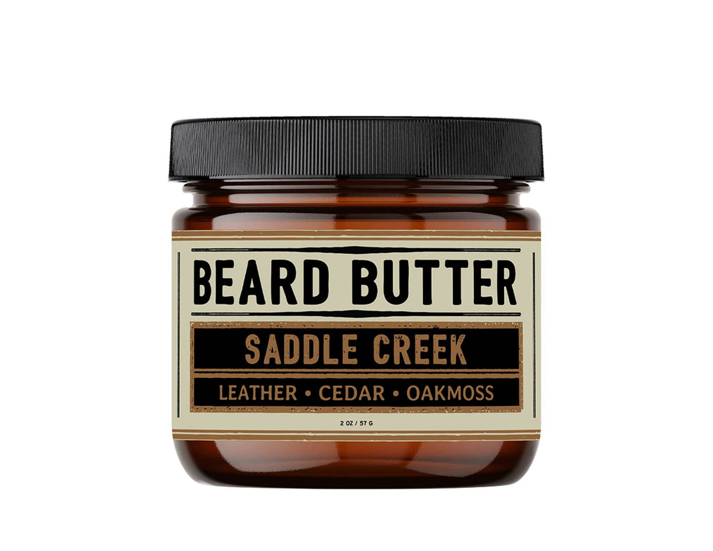 Saddle Creek Beard Butter - Leather, Cedar, Oakmoss