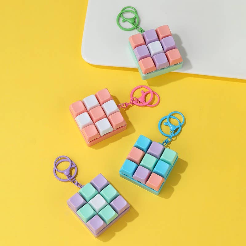 Keyboard Fidget Keychain