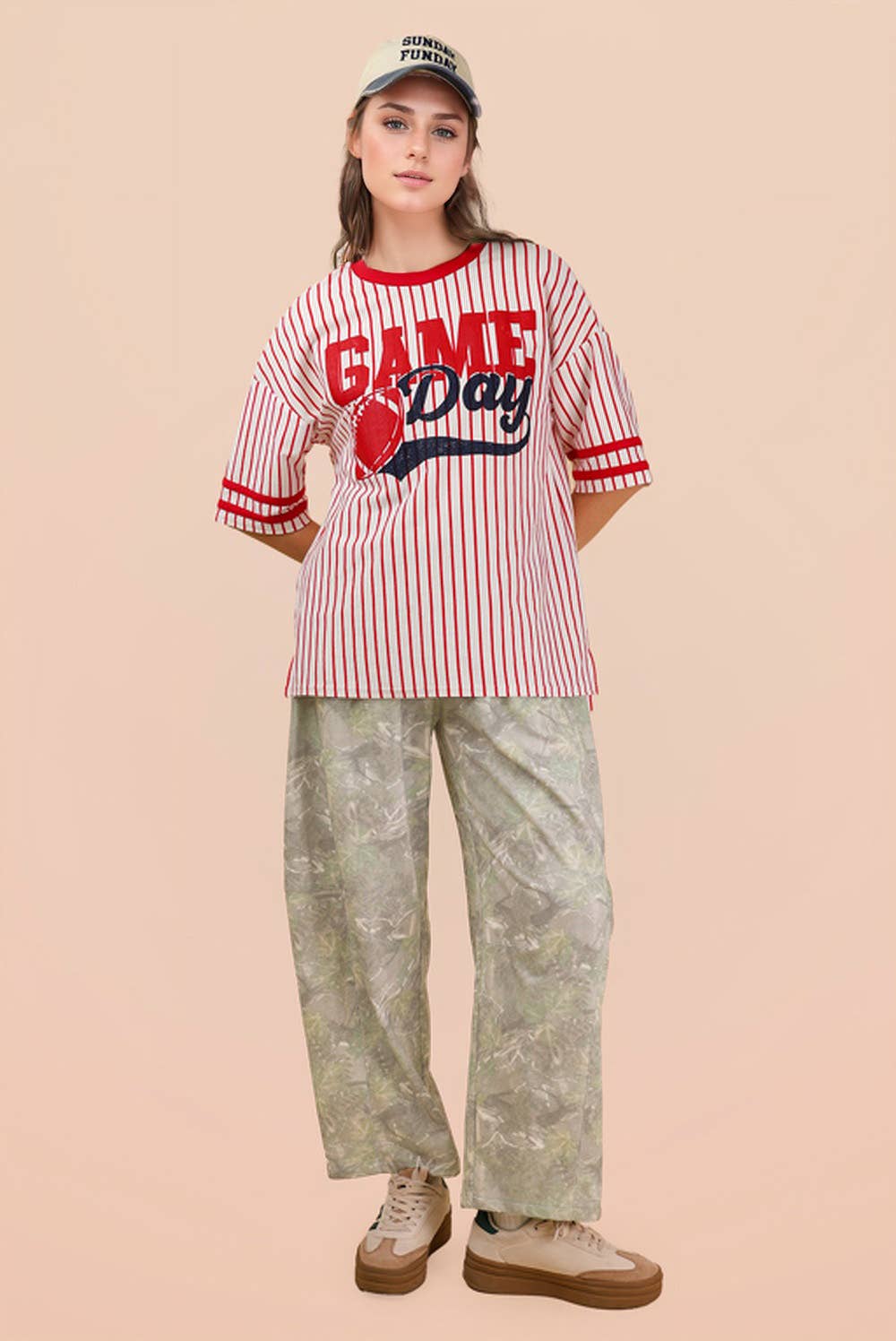 Camo Barrel Pants