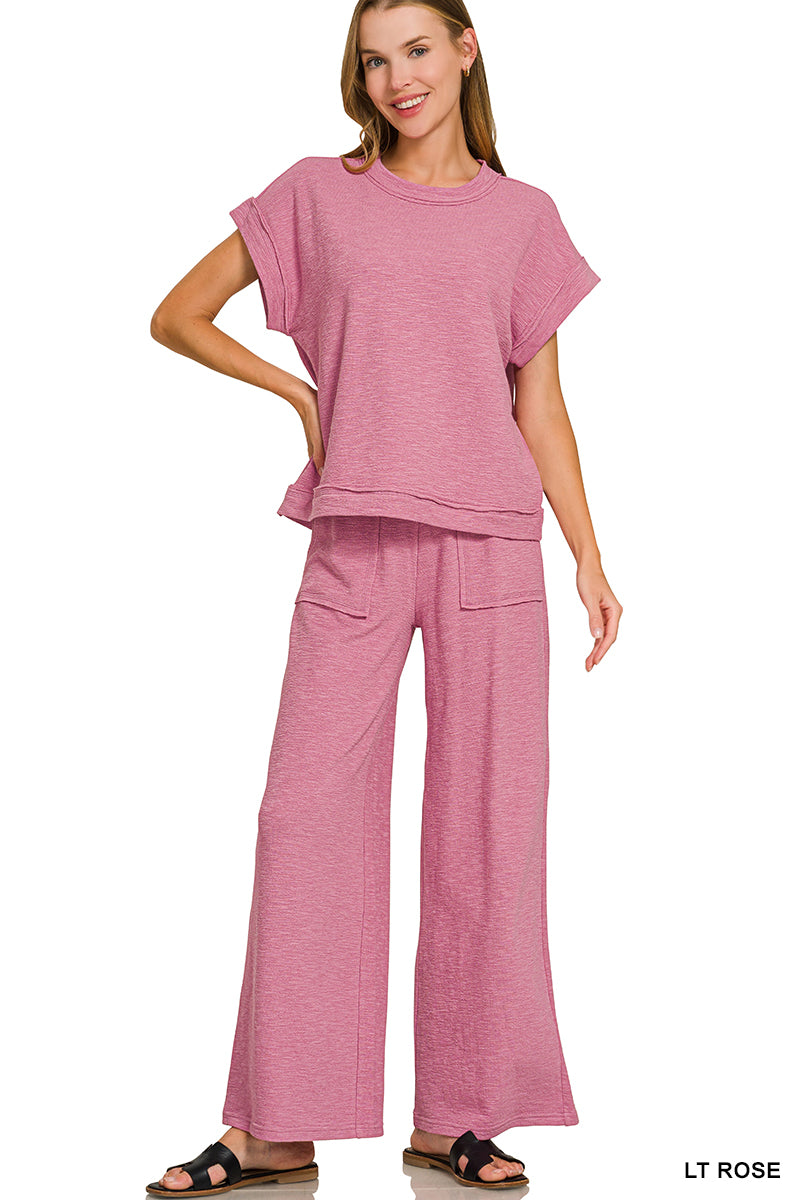 Kelly Pants and Short Sleeve Shirt Set