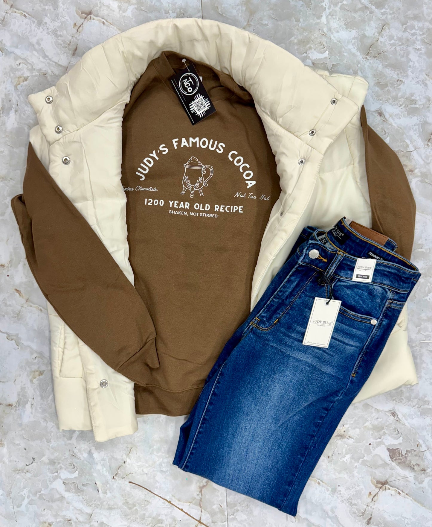 NTCO Judy's Hot Cocoa Crewneck Sweatshirt