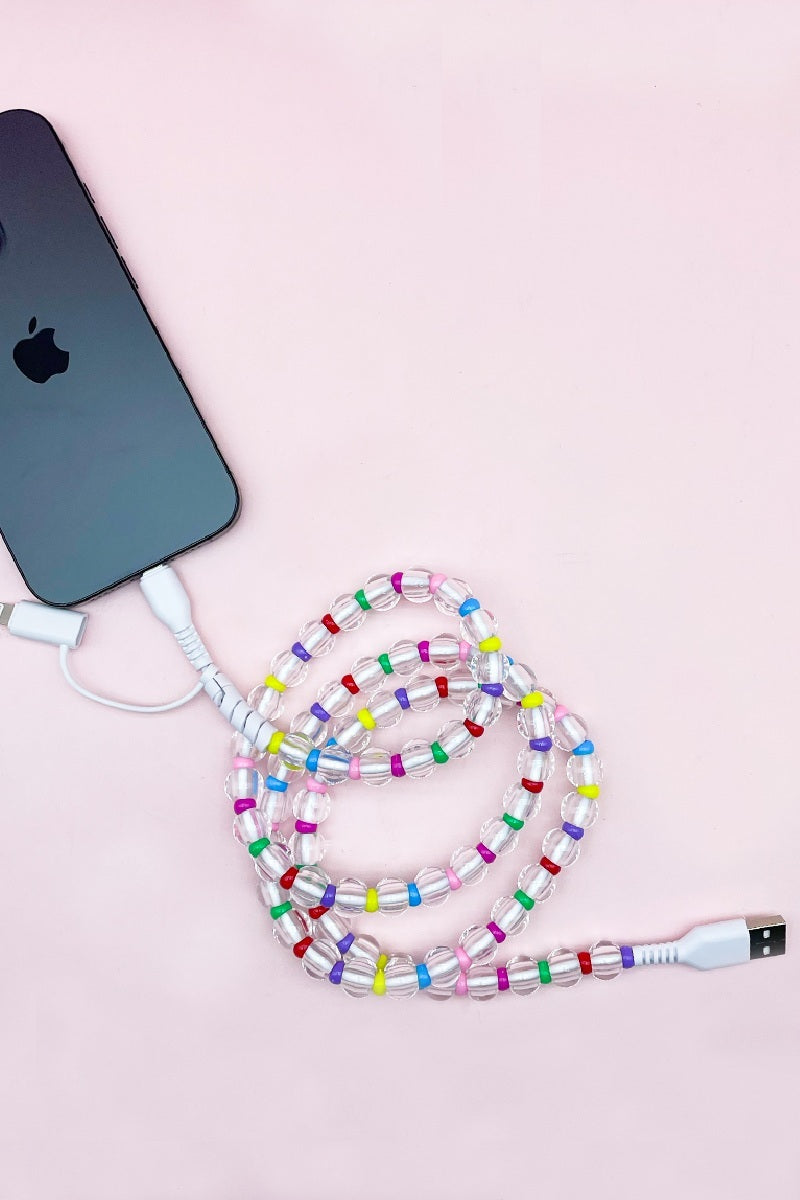 Beaded Charging Cable