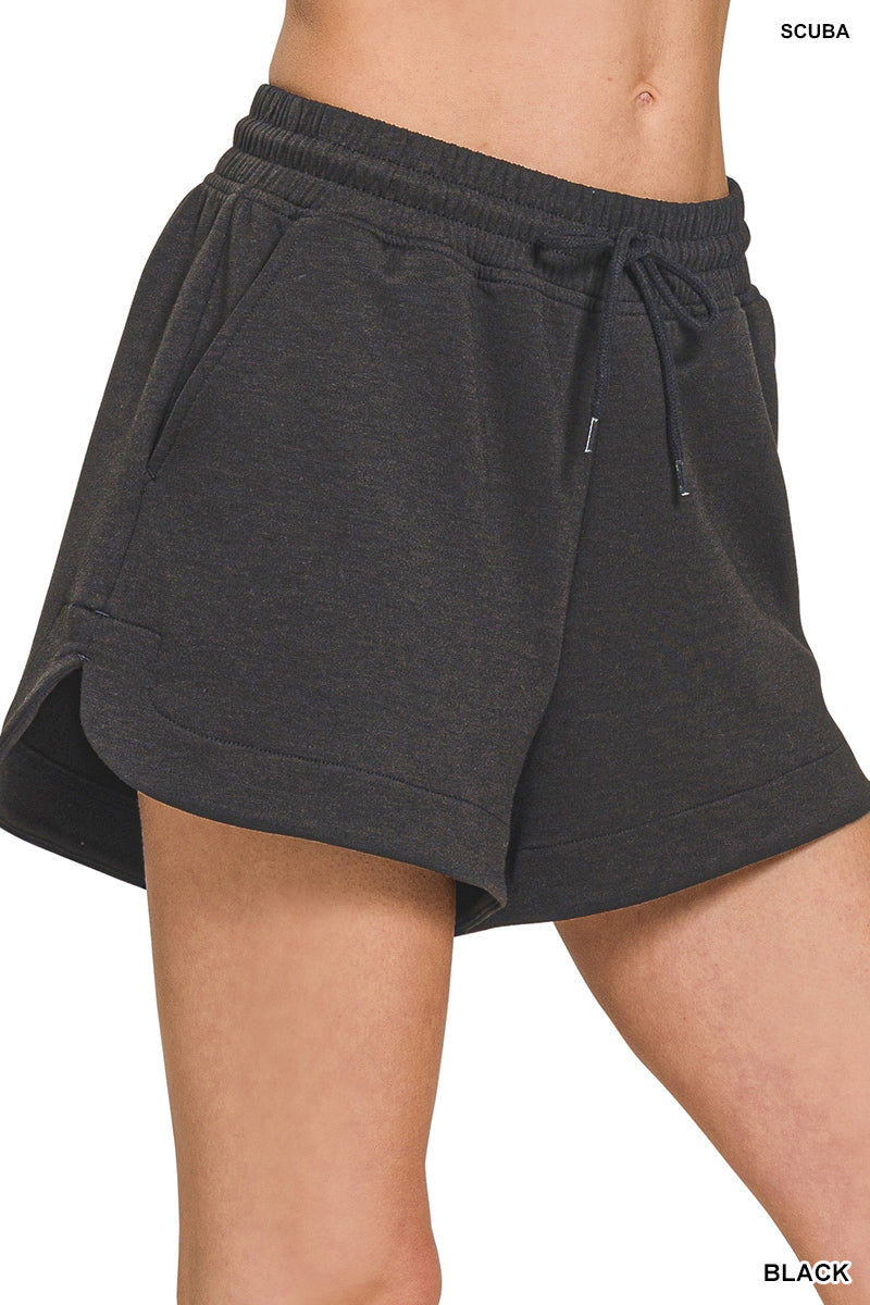 Scuba Drawstring Shorts