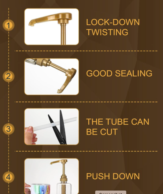 Pump for Skinny Syrups