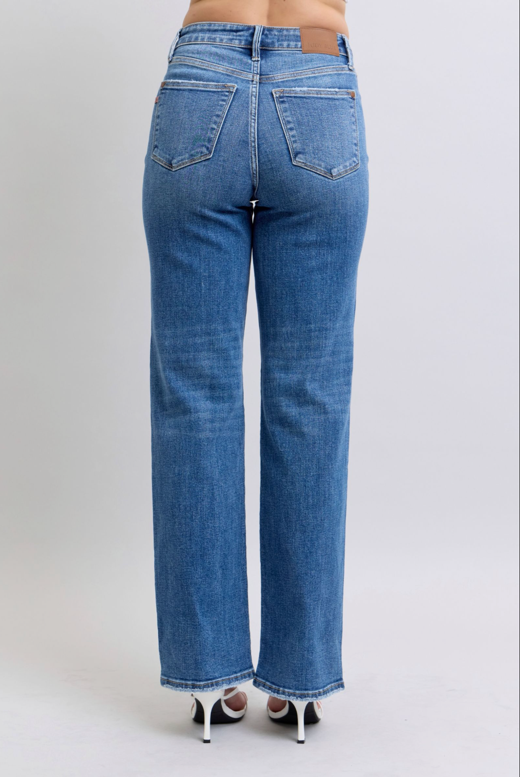 Judy Blue Vintage Wash V-Front Jeans