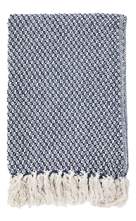 Checkered Cotton Throw Blanket