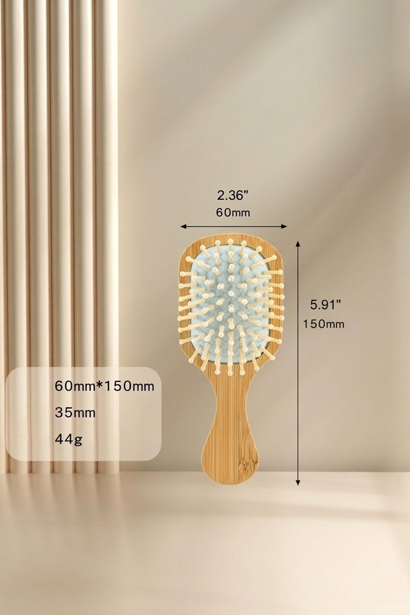 Bamboo Paddle Hair Brush