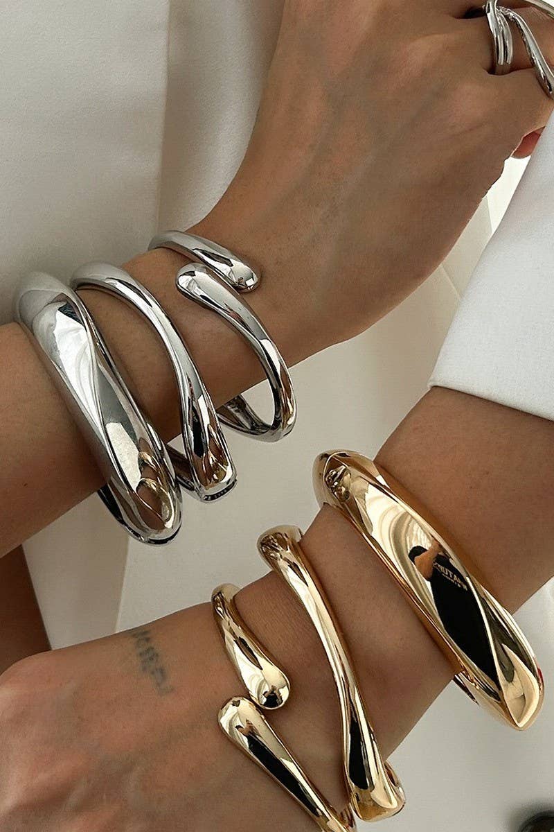 Teardrop Cuff Bracelet
