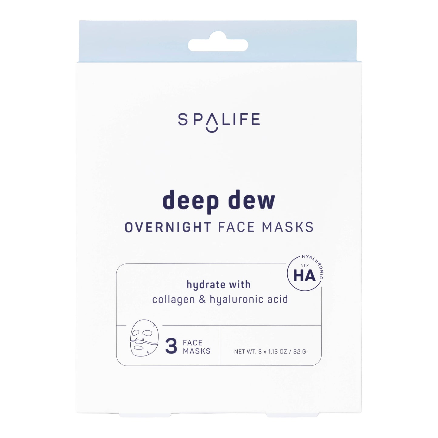 Deep Dew Hydrating Peelable Face Mask - 3 Pieces