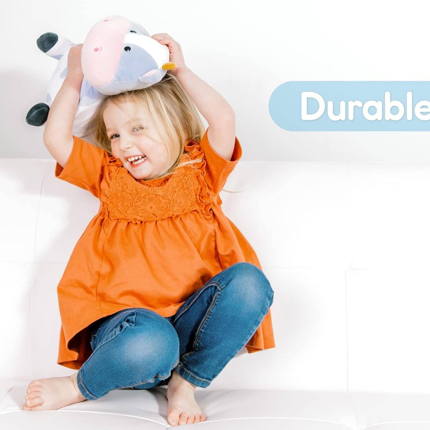 Snuggie Buggie Cow Plush Toy for Kids