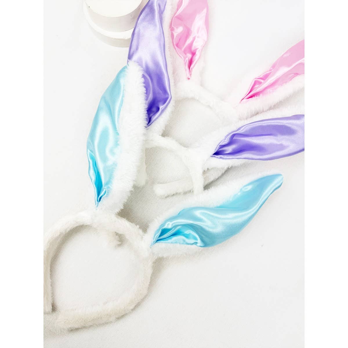 Plush Easter Wired Rabbit Ears Headband
