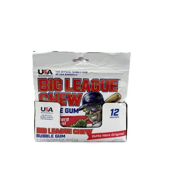 Big League Chew Outta Here Original Gum