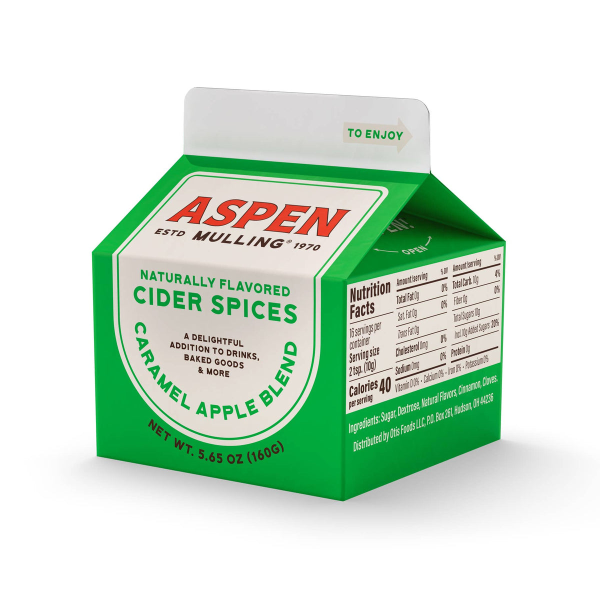 Aspen Mulling Spices - Caramel Apple - 5.65oz Carton