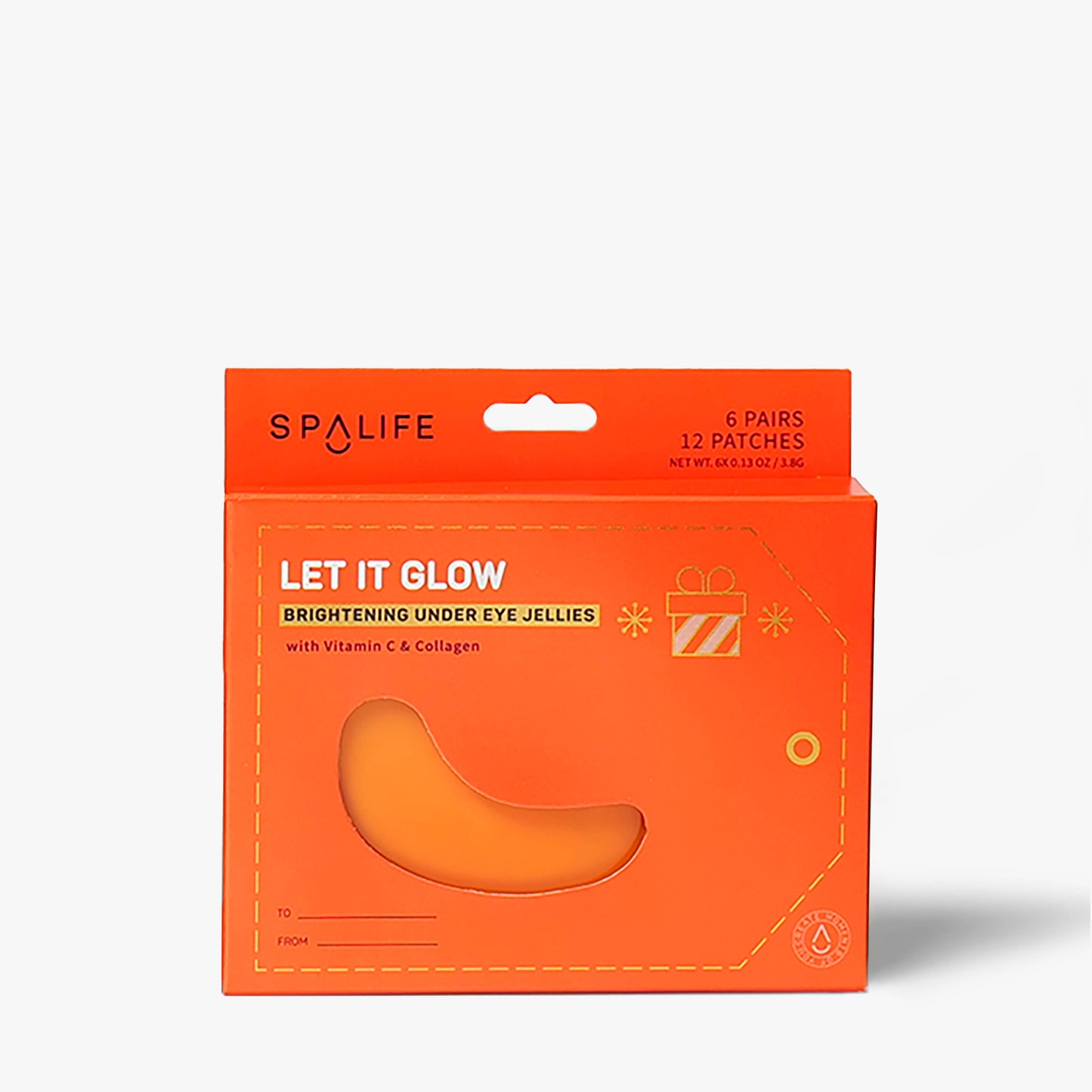 Christmas Holiday Let it Glow Undereye Masks - 6 Pairs