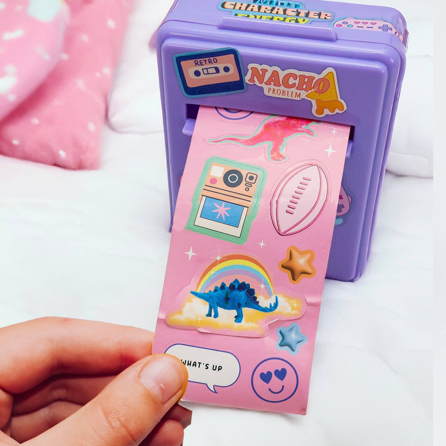 Good Vibes Kids Sticker Dispenser Set - Ages 6+
