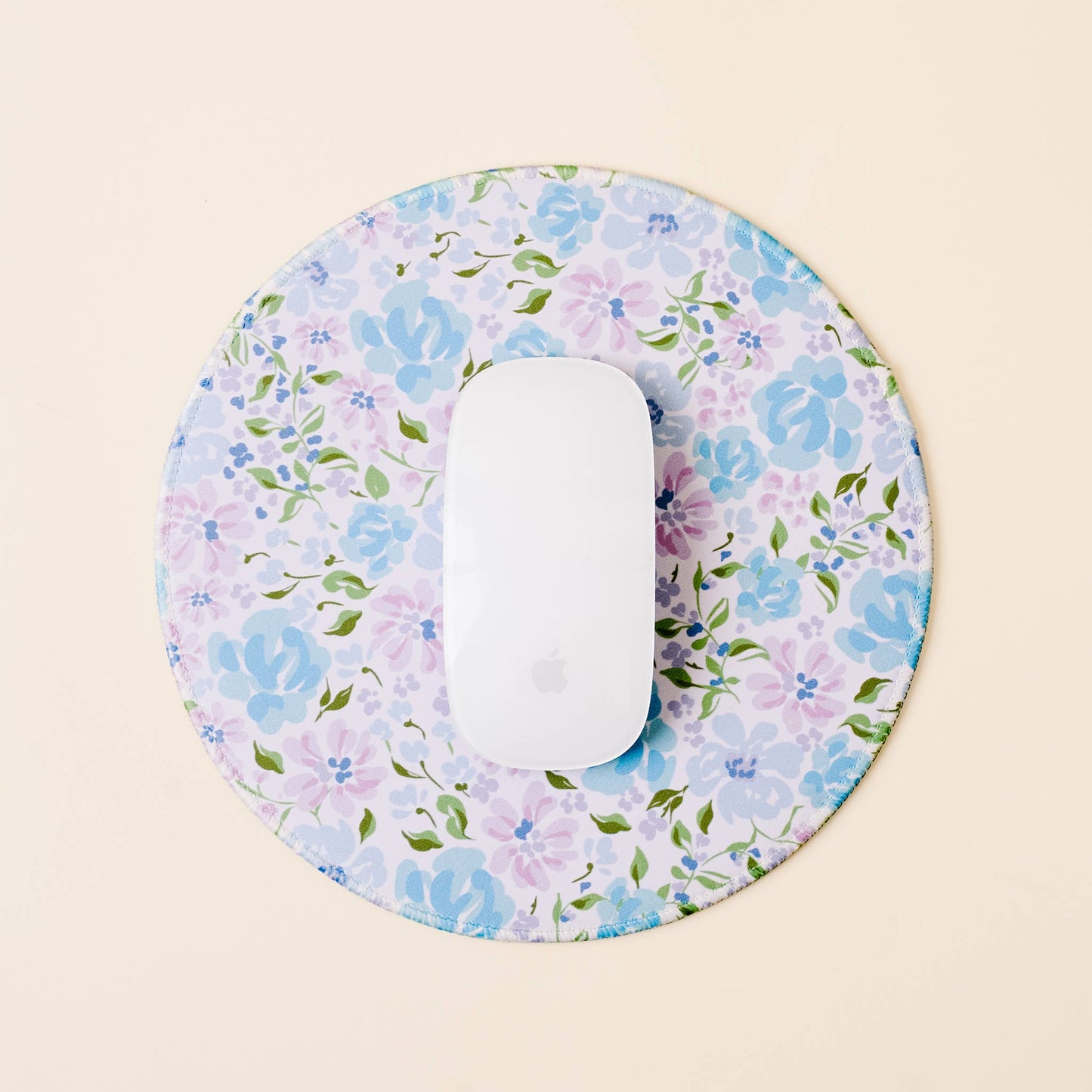Chic Clicks Mouse Pad-Secret Garden Blue