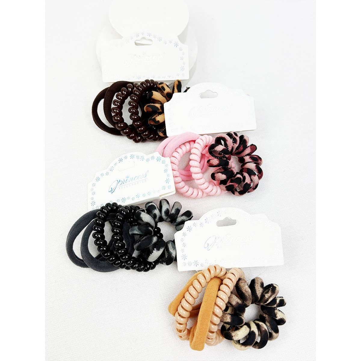 Leopard Mixed Hair Tie Set