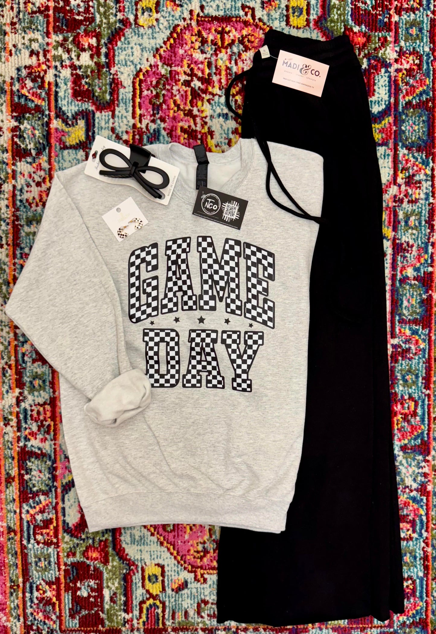 NTCO Game Day Checkered Shirt