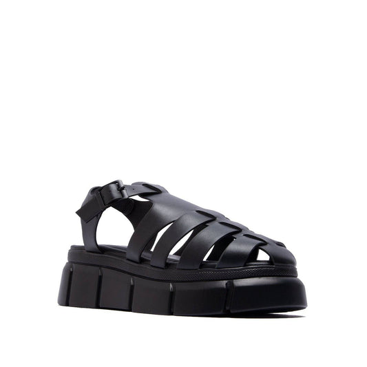 Qupid Cage Ankle Strap Sandals
