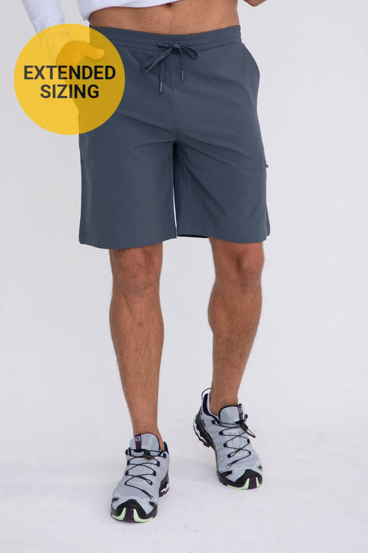 MEN - EXTENDED Active Drawstring Shorts