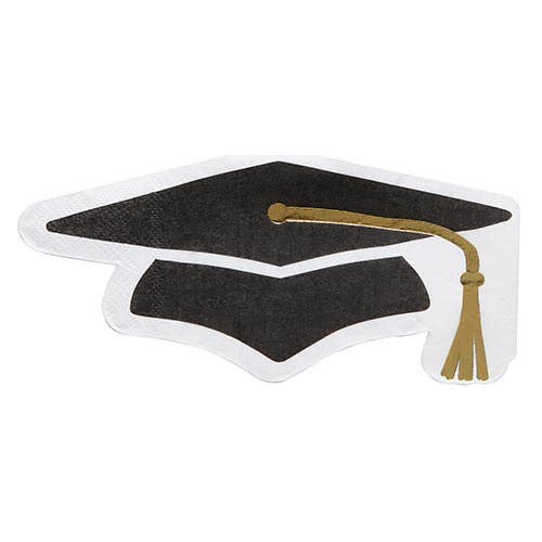 Graduation Napkin - Graduation Cap Shape