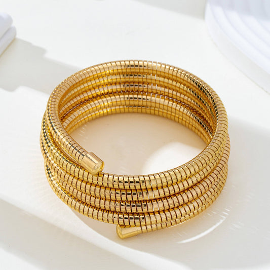 Flexible Coil Bracelet