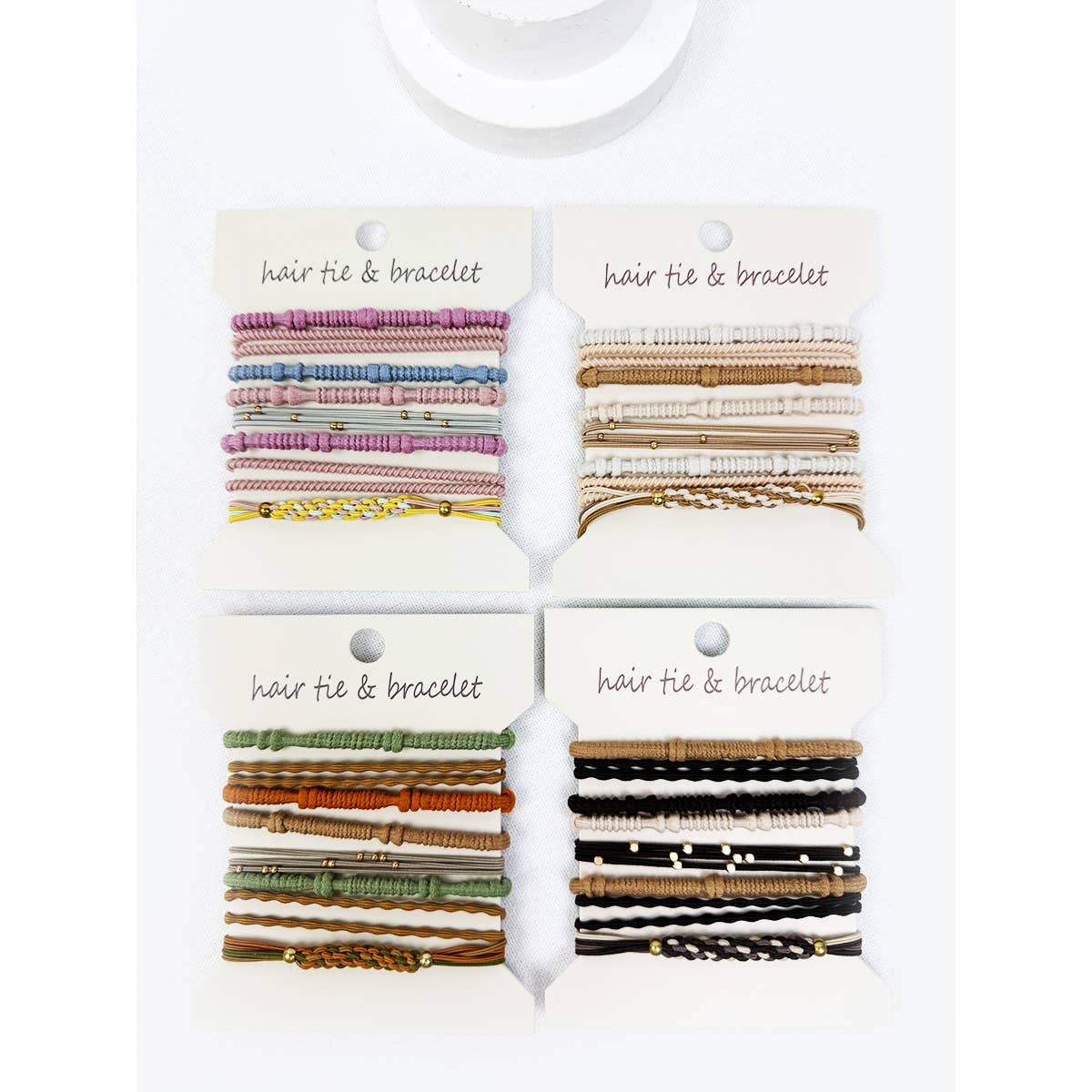 Boho Inspired Hair Tie Bracelets