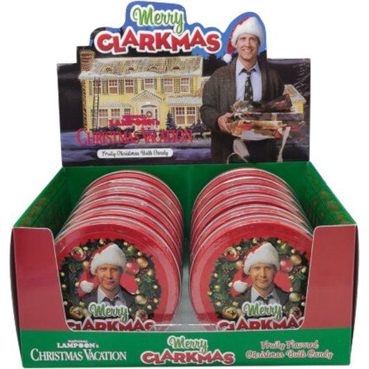 National Lampoon's Christmas Vacation Merry Clarkmas Candy Tin