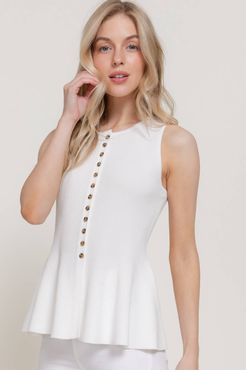 Brooklyn Peplum Top