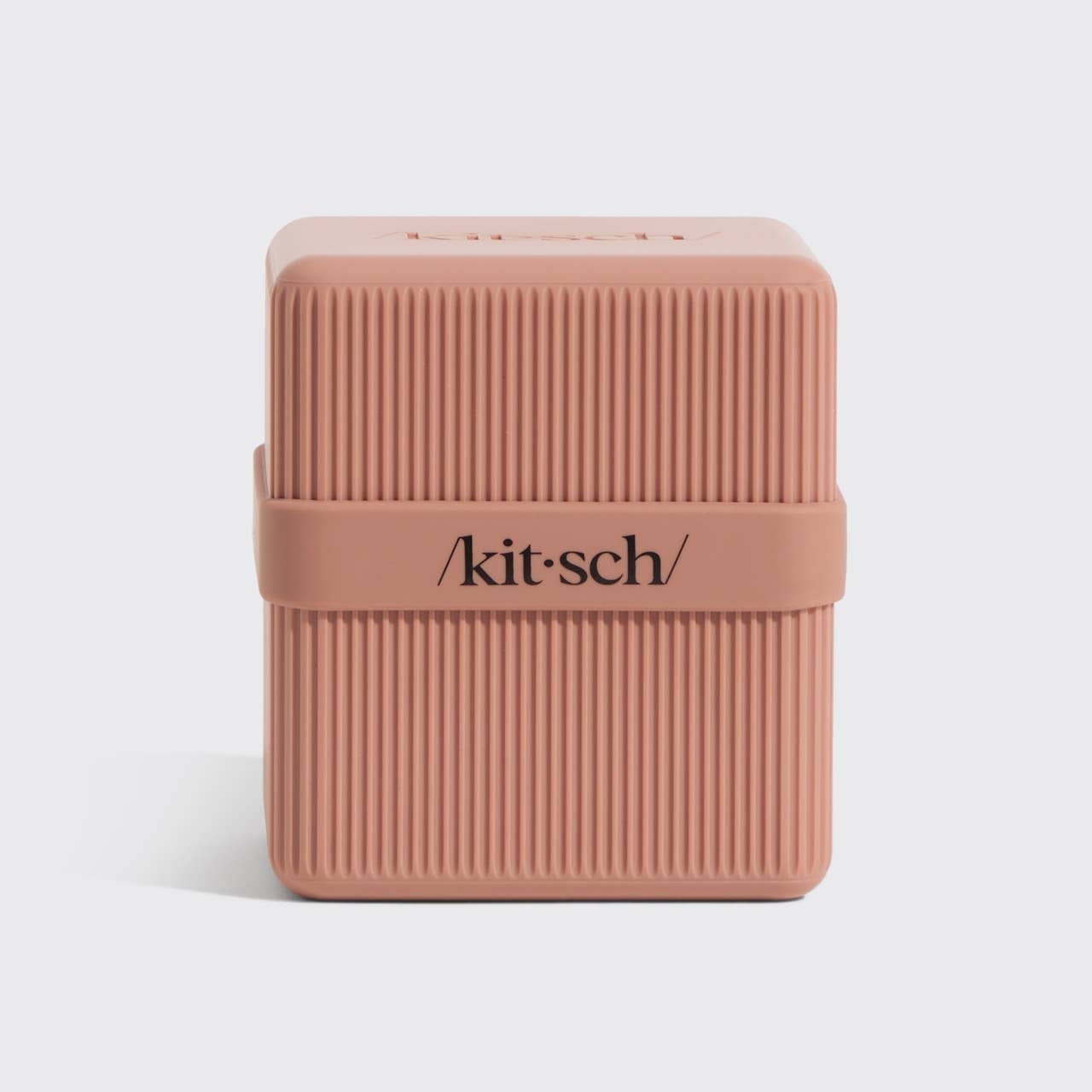 2-Compartment Travel Case - Terracotta