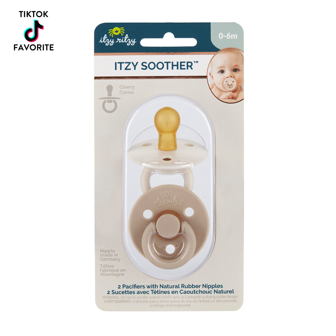 Itzy Soother™ Natural Rubber Paci Sets