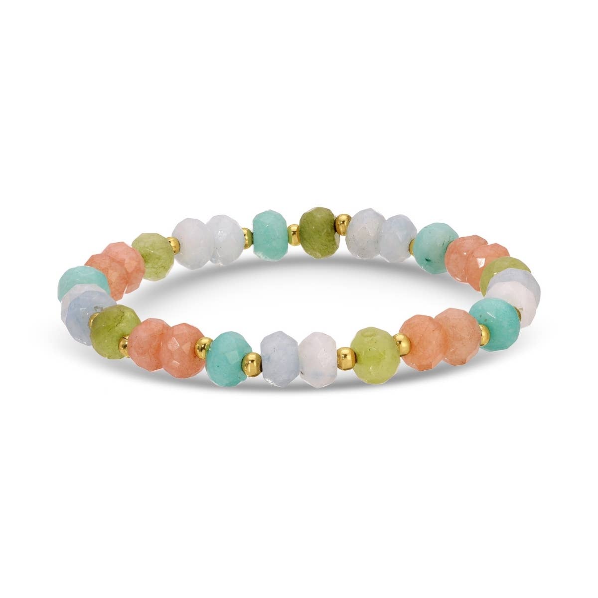 Rainbow Stone Bracelets 8mm