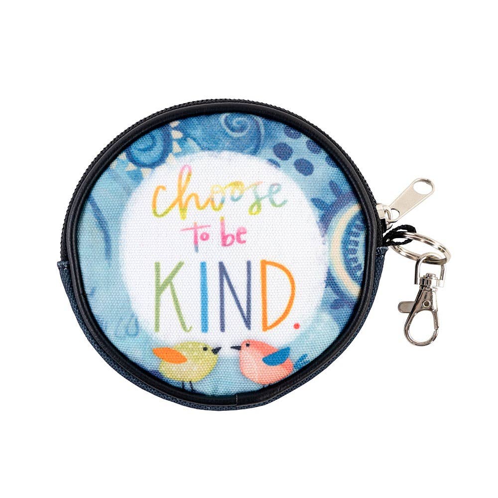 Be Kind Round Coin Purse