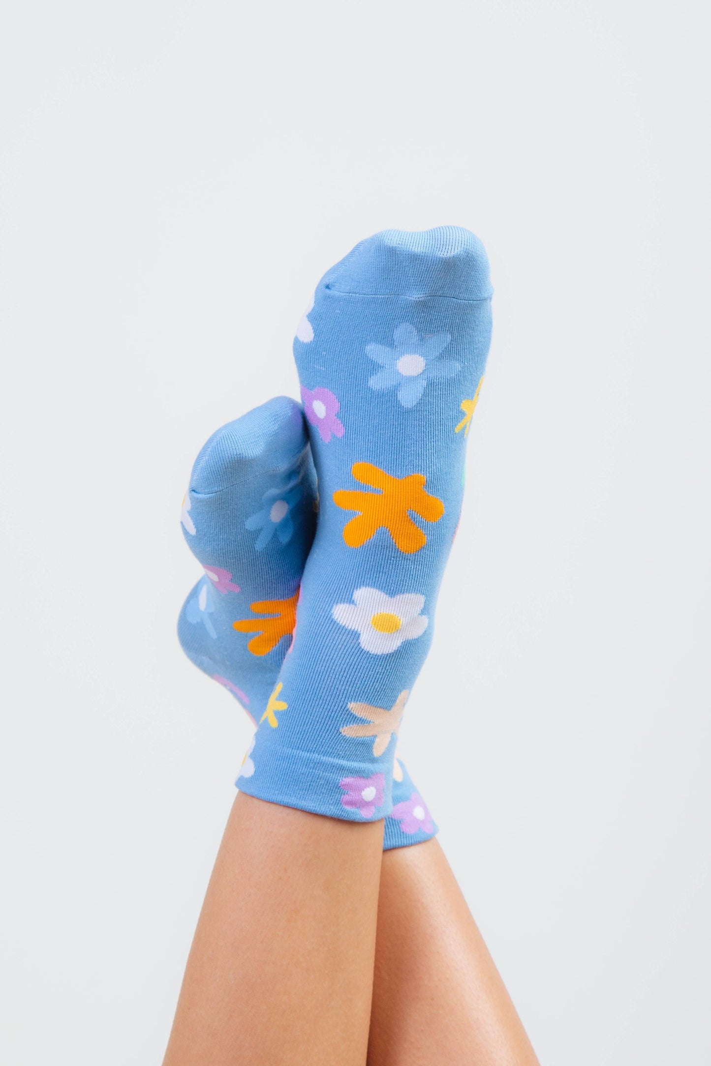 Floral Print Socks