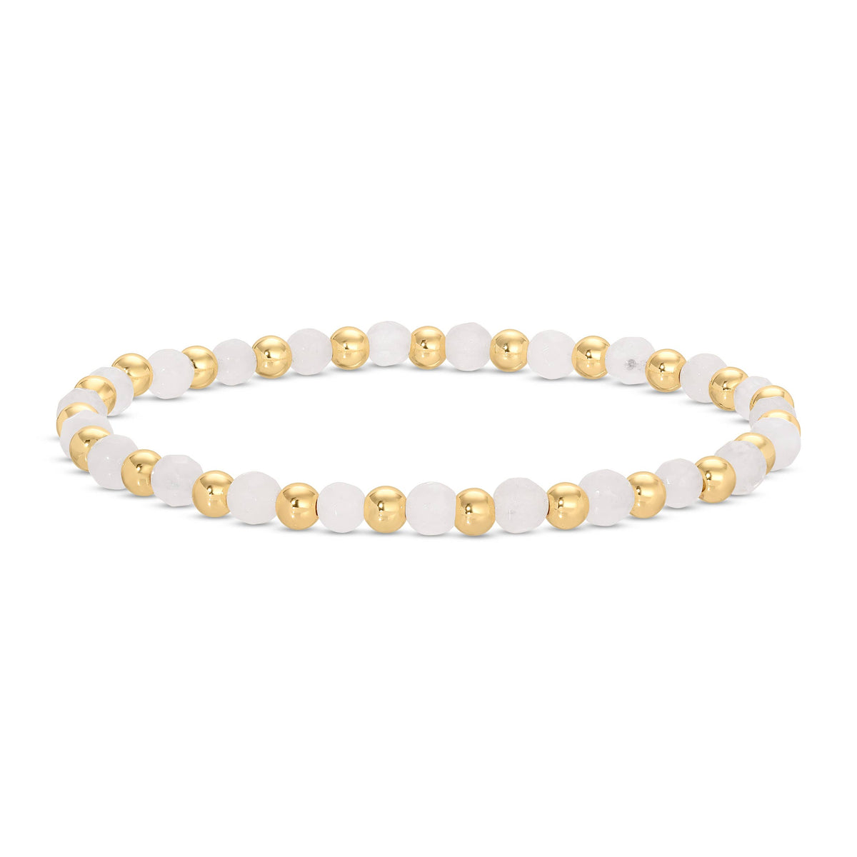 Stretch Stone & Bead Bracelet - Assorted