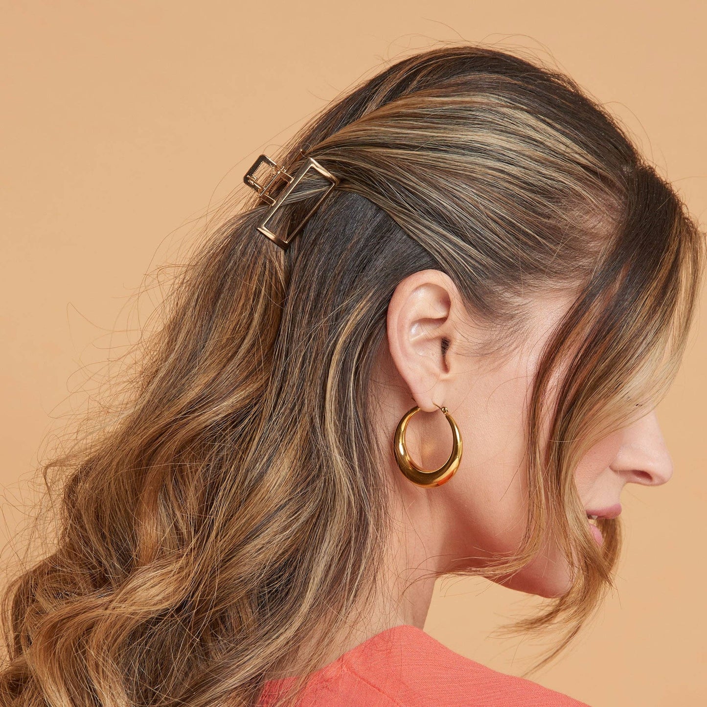 Waterproof Earrings Narelle Round Hoop Jewelry