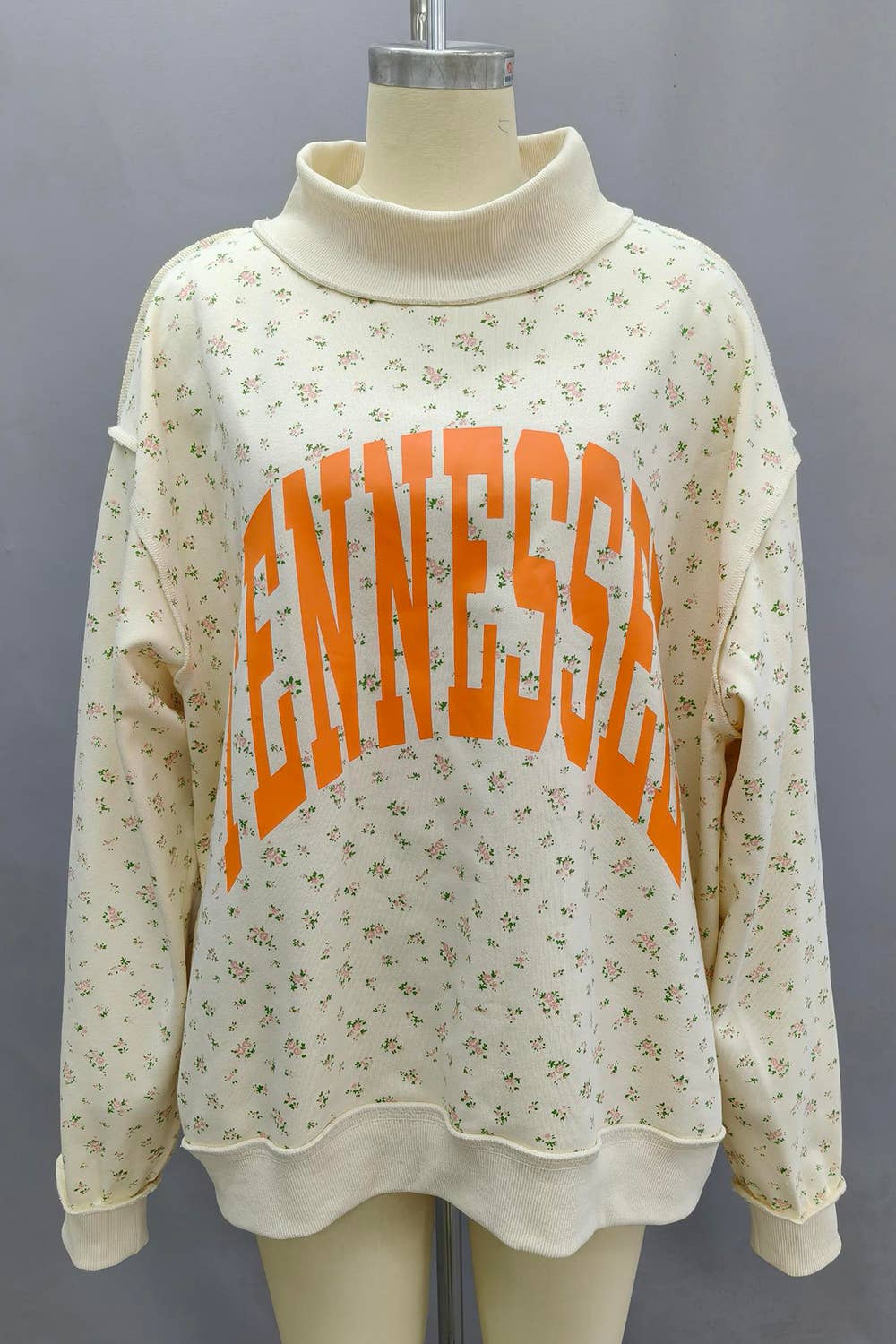 TENNESSEE & TN Mock Neck Reversible Sweatshirt
