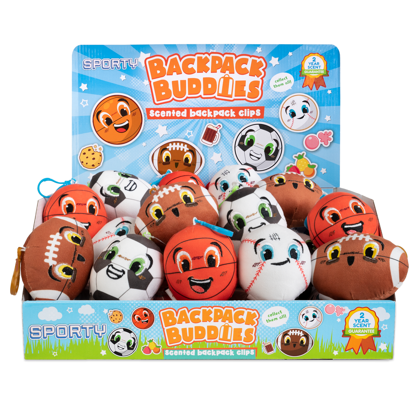 Sports Backpack Scented Plush Buddies