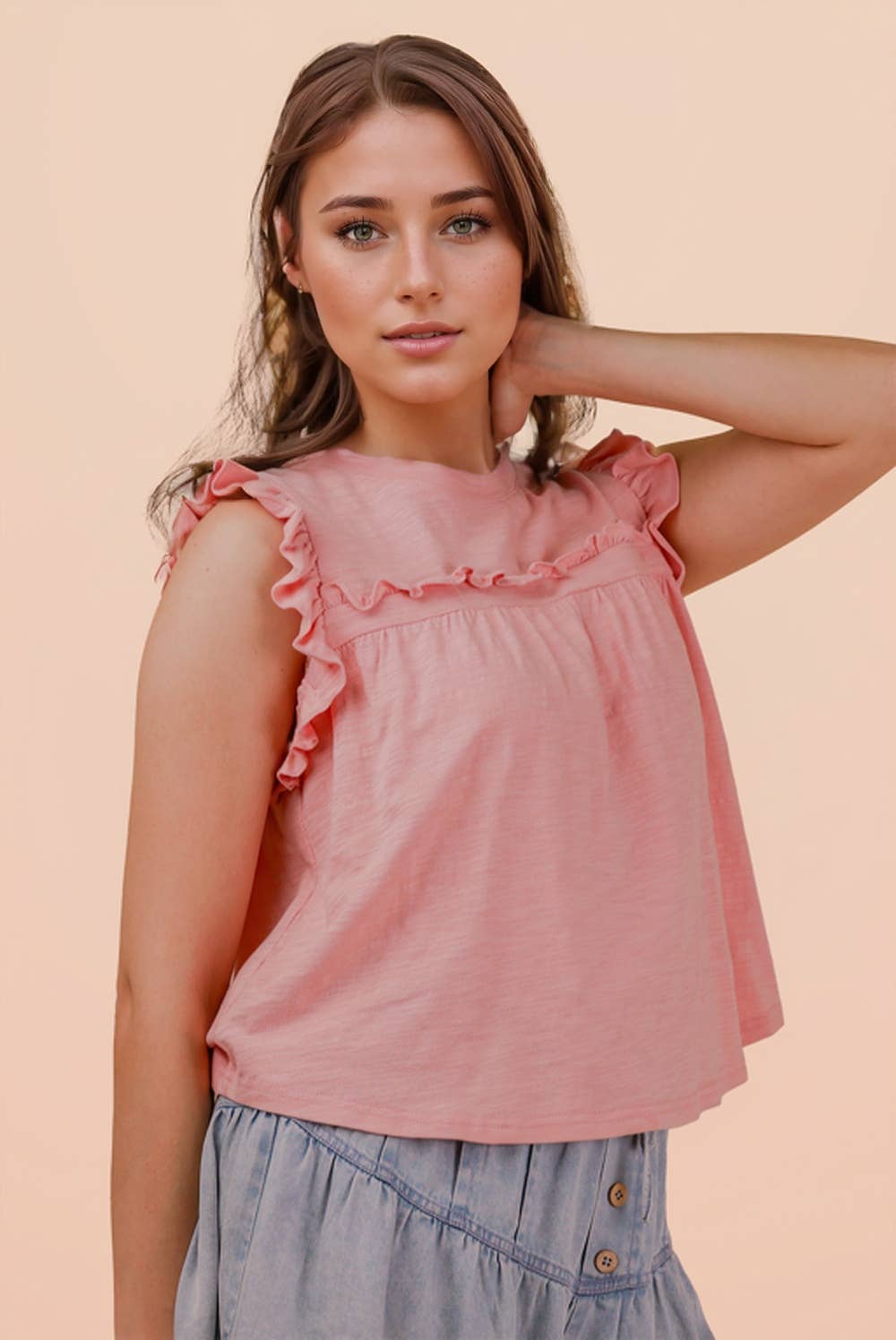 Marley Ruffle Top