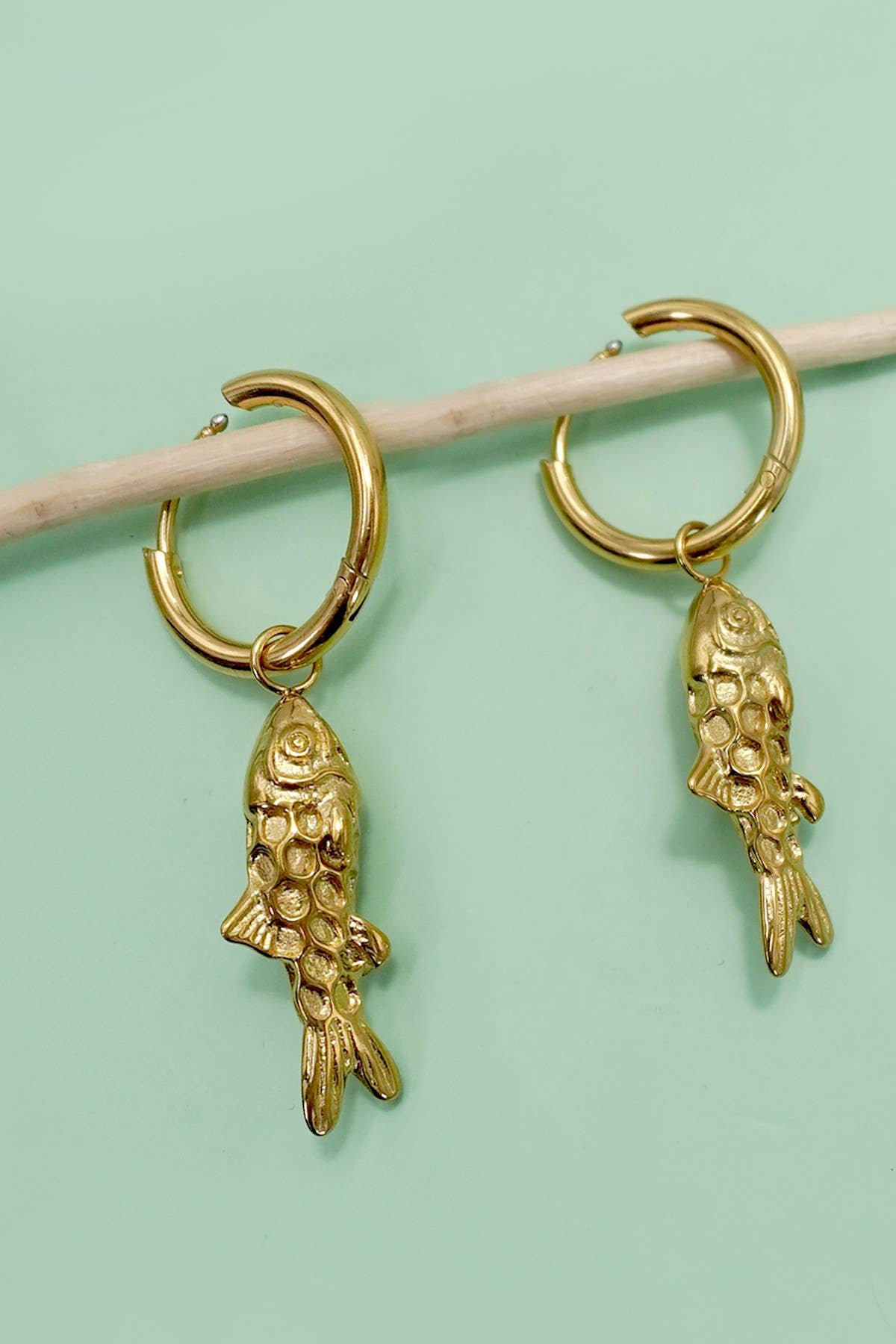 Waterproof Sardine Earrings