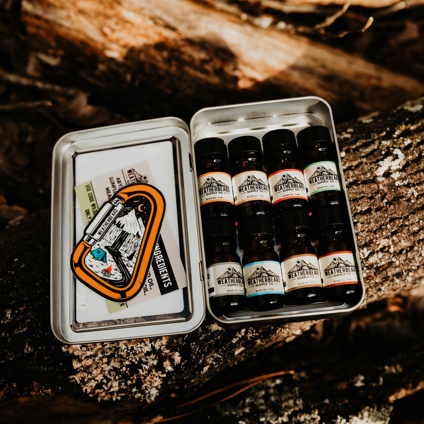 8 Pack Beard Oil Sample Kit - Perfect For No Shave November