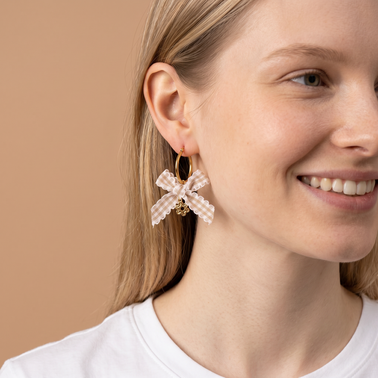 Signature Hoop Earrings-Harvest Honey