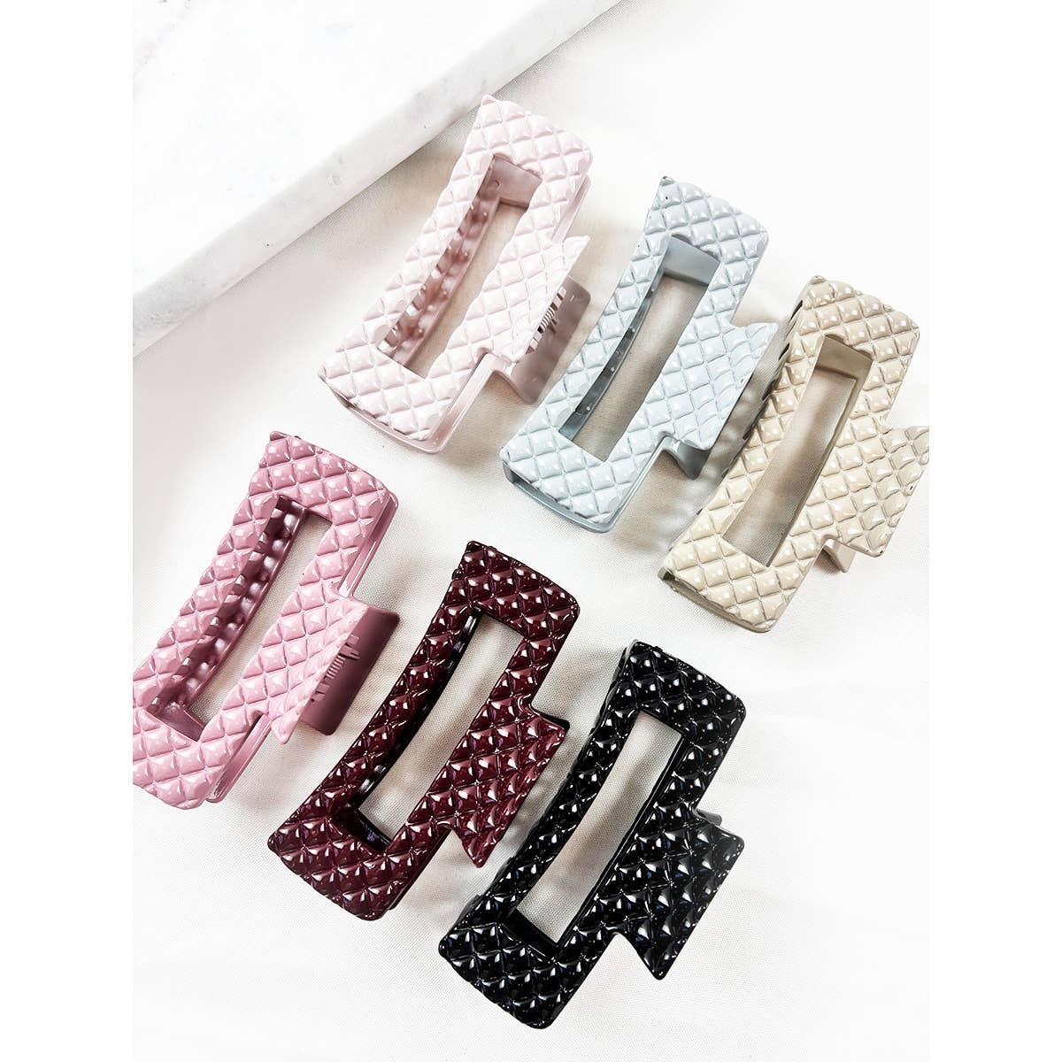 Embossed Cut Out Claw Clip