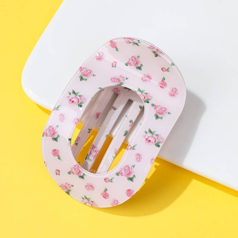 Jumbo Lay Flat Oval Claw Clips