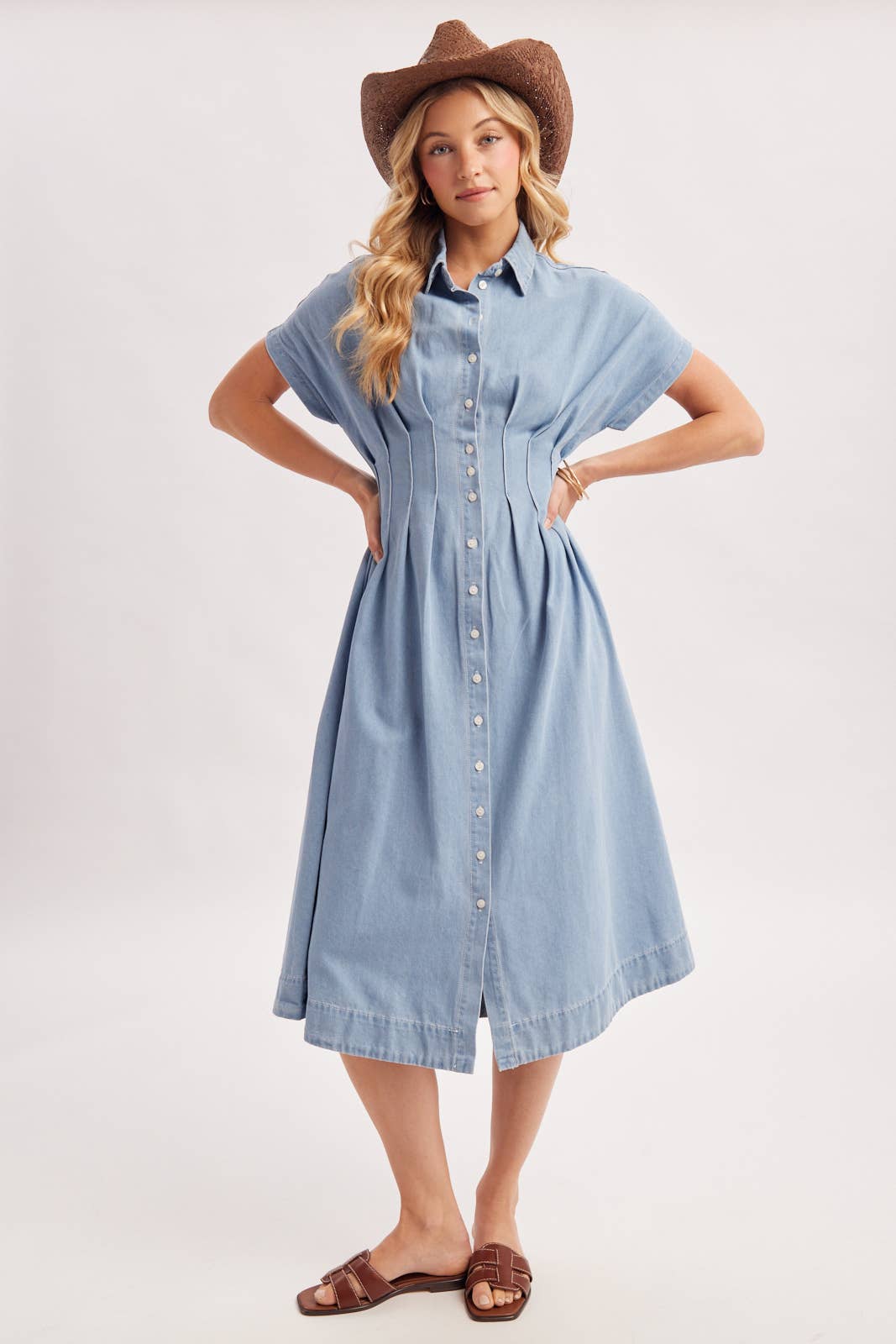 Brooklyn Denim Dress
